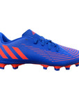 Adidas scarpa unisex da calcio Predator Edge.4 FxG GW2357 blue