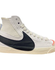 Nike scarpa sneakers da uomo Blazer Mid '77 Jumbo DD3111 100 bianco nero