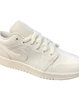 Jordan Air 1 Low GS sneakers unisex bassa junior 553560 130 white