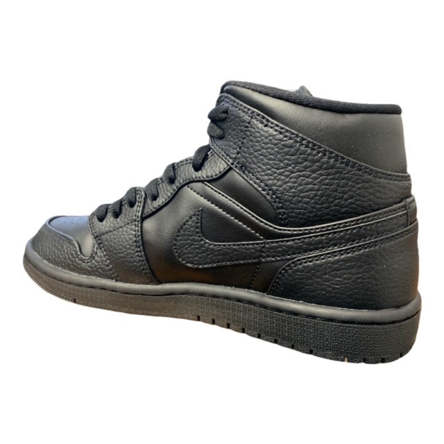 Jordan scarpa sneakers da uomo Air 1 Mid 554724 091 nero