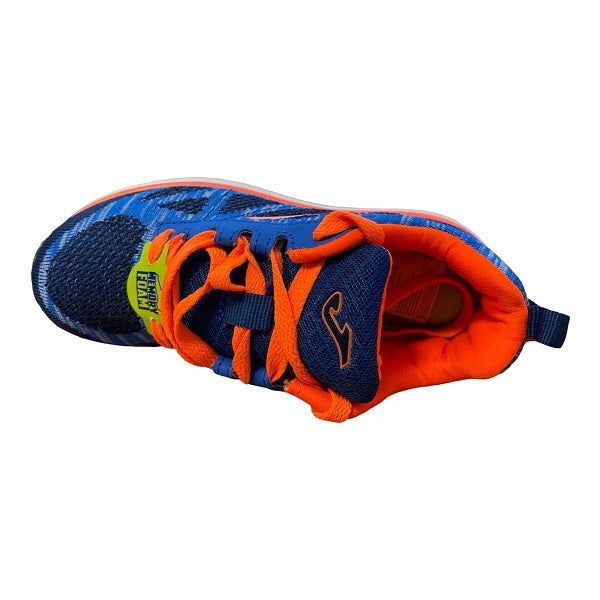 Joma scarpa da ginnastica da ragazzo Alaska Jr 604 Blue-Orange J.ALASW-604