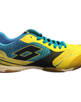 Lotto scarpa da calcetto indoor da uomo Futsal pro VII ID R5779 giallo-blu