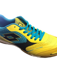 Lotto scarpa da calcetto indoor da uomo Futsal pro VII ID R5779 giallo-blu
