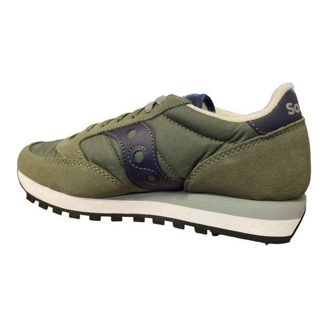 Saucony Originals scarpa sneakers da uomo Jazz Original S2044 653 verde-blu