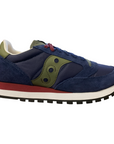 Saucony Originals scarpa sneakers da uomo Jazz Original S2044 654 blu-verde foresta