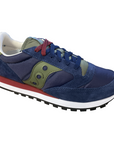 Saucony Originals scarpa sneakers da uomo Jazz Original S2044 654 blu-verde foresta