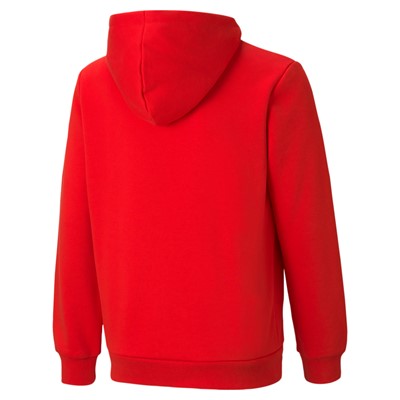 Puma Felpa Bambino ESS Hoodie FL B 586965 High Risk Rosso