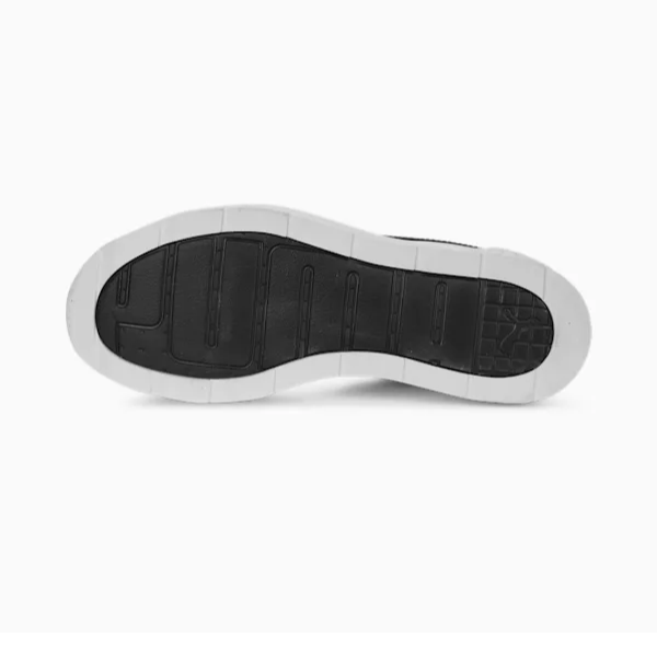Puma Karmen Wedge 390985-02 - Sneakers donna bianco-nero - Vista suola