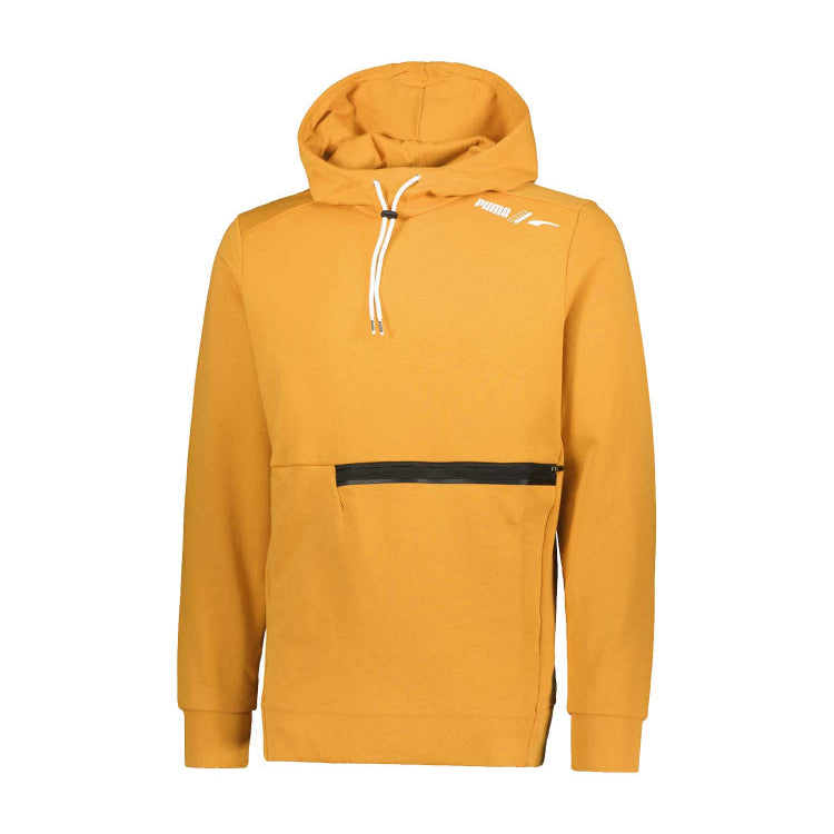 Puma RAD/CAL Hoodie | Felpa Arancione Tangerine con Cappuccio 672986-39 fronte