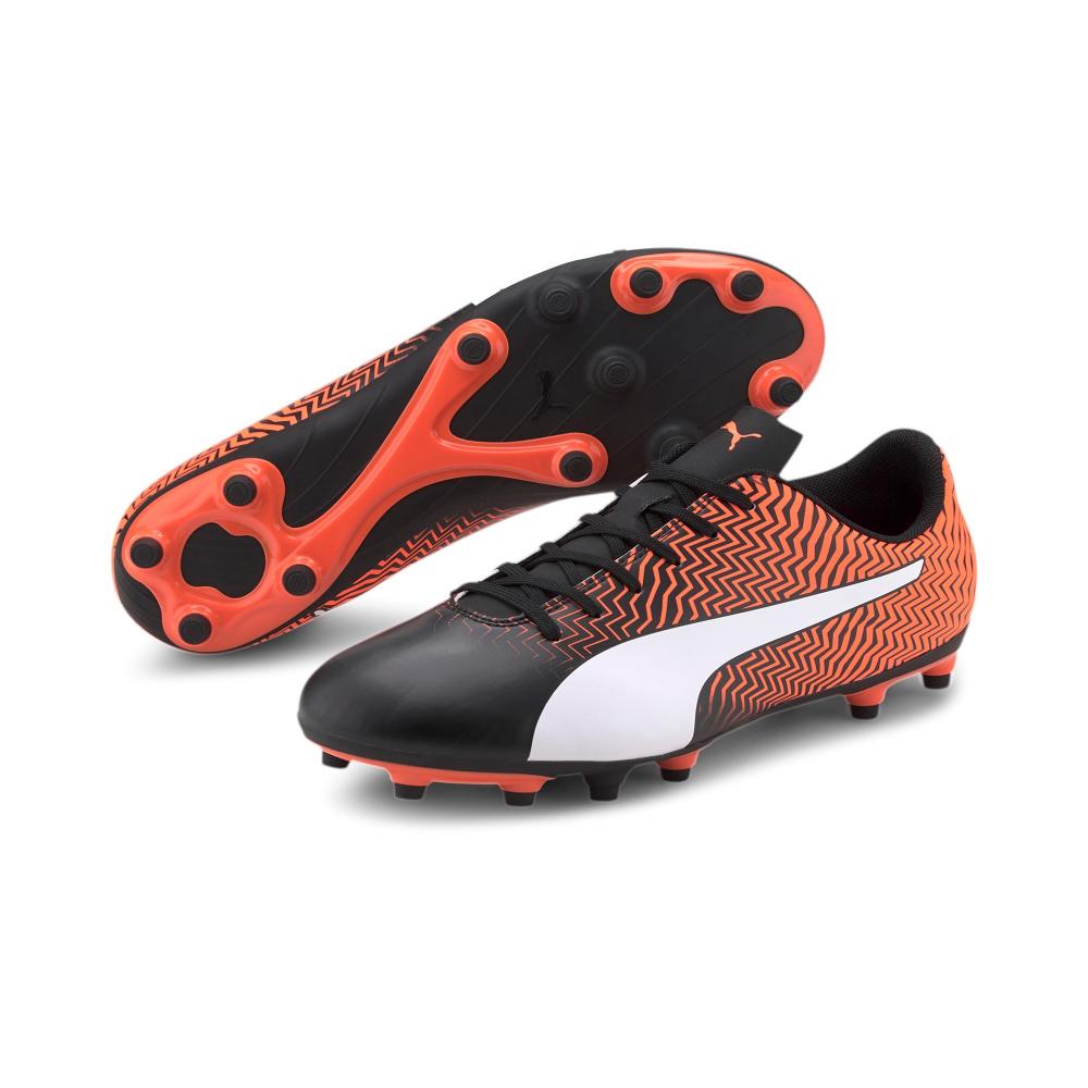 Puma Rapido II FG 106060 03 shocking orange black white lat