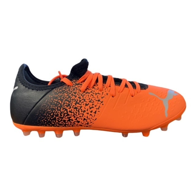 Puma scarpa da calcio Future Z 4.3 MG 106769 01 arancio-argento-nero frontale