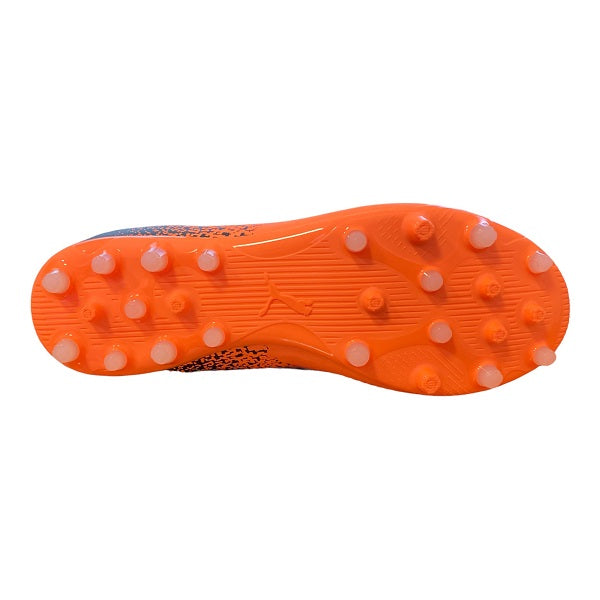 Puma scarpa da calcio Future Z 4.3 MG 106769 01 arancio-argento-nero suola