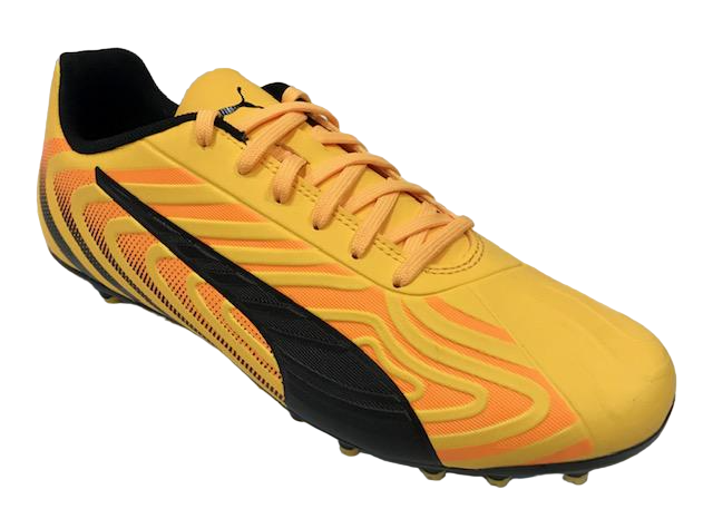 Puma scarpa da calcio ONE 20.4 MG ULTRA 105835-01 yellow-black  laterale