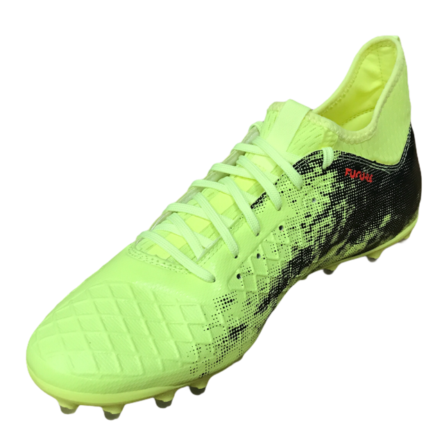 Puma scarpa da calcio da uomo Future 18.3 MG 104322 01 giallo rosso nero lat