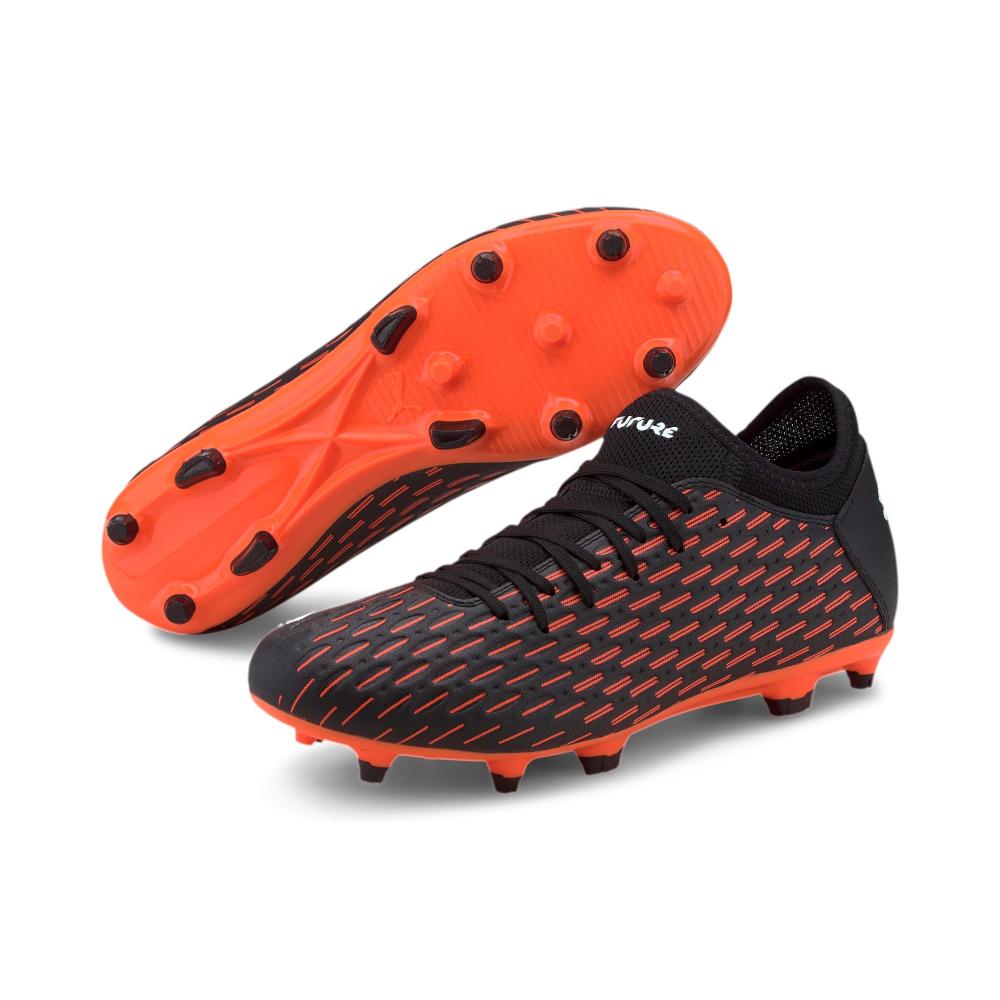 Puma scarpa da calcio da uomo Future 6.4 FG/AG 106195 01 nero arancio