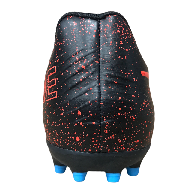 Puma scarpa da calcio da uomo One 19.4 MG 105493 01 blu azzurro rosso retro