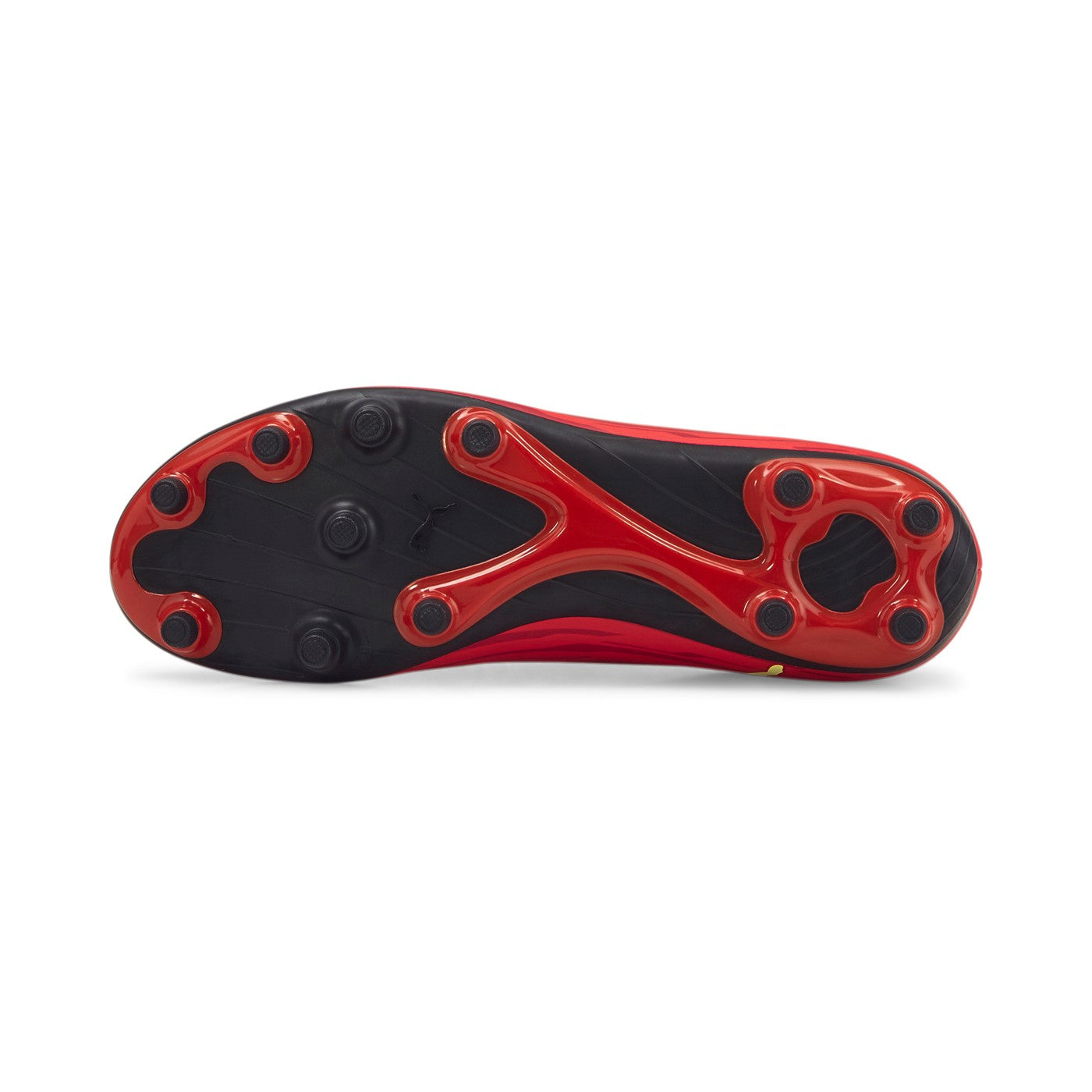 Puma scarpa da calcio da uomo Rapido III FG-AG 106572 07 red-fresh yellow-chili pepper tac