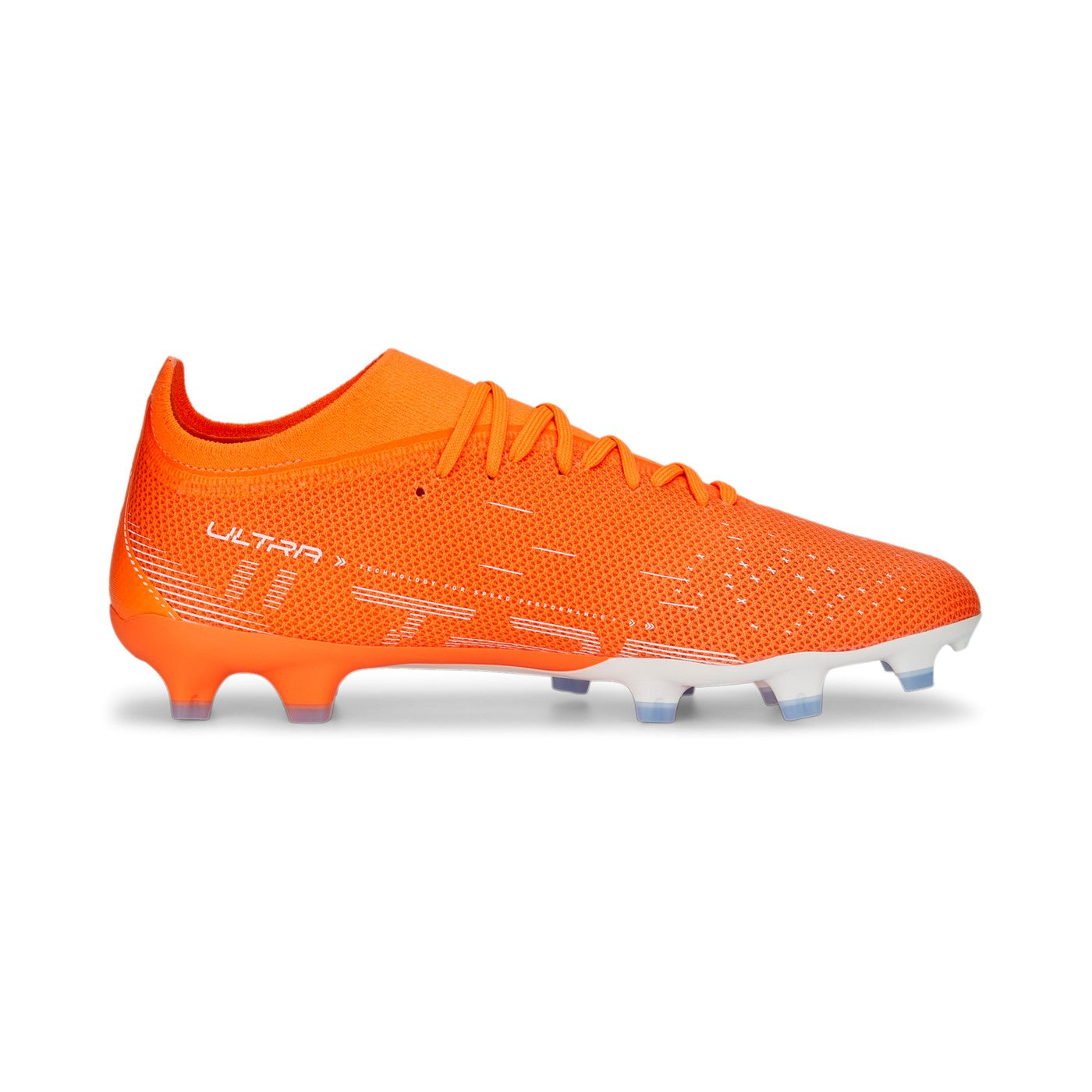Puma scarpa da calcio da uomo Ultra Match FG/AG 107217 01 arancio bianco blu fro