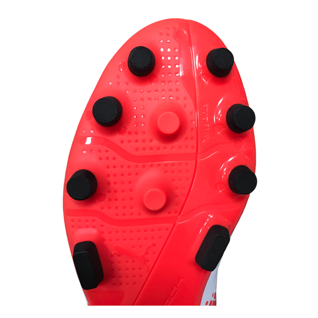 Puma scarpa da calcio da uomo evoSpeed 5.5 AG 103598 nero-bianco-rosso 5