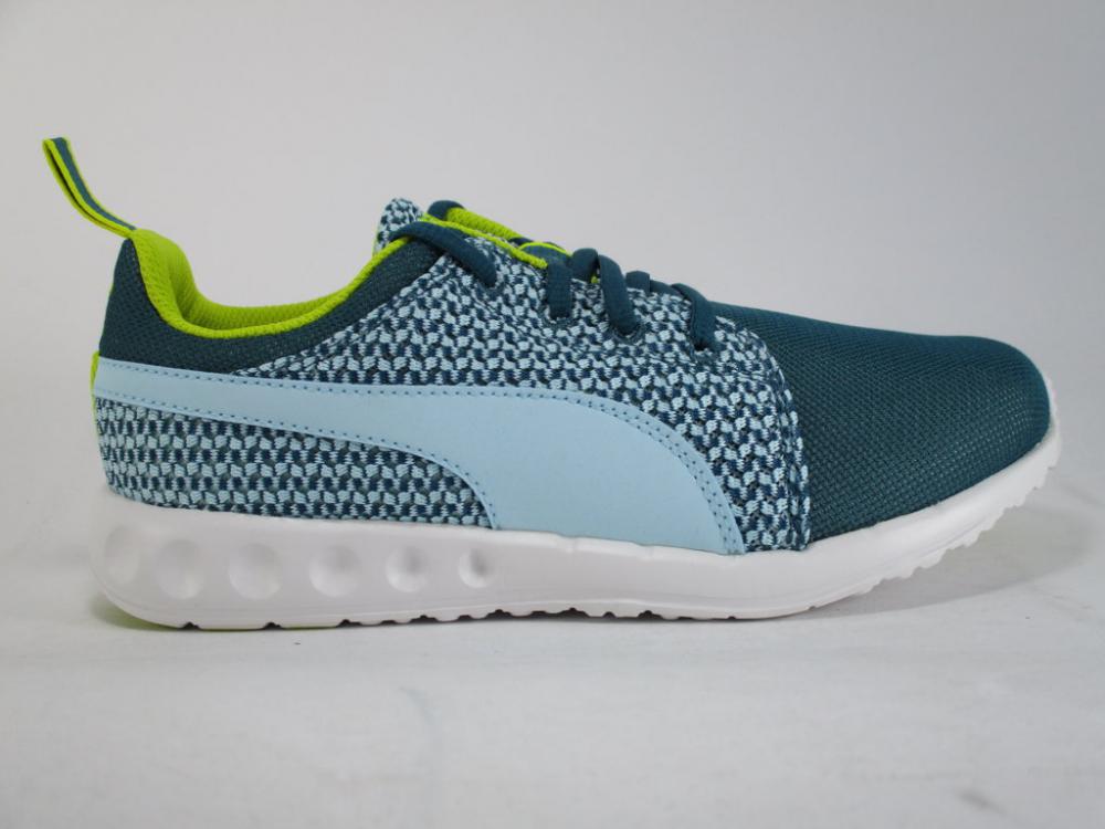 Puma scarpa da corsa da donna Carson Runner Knit 188151 01 verde