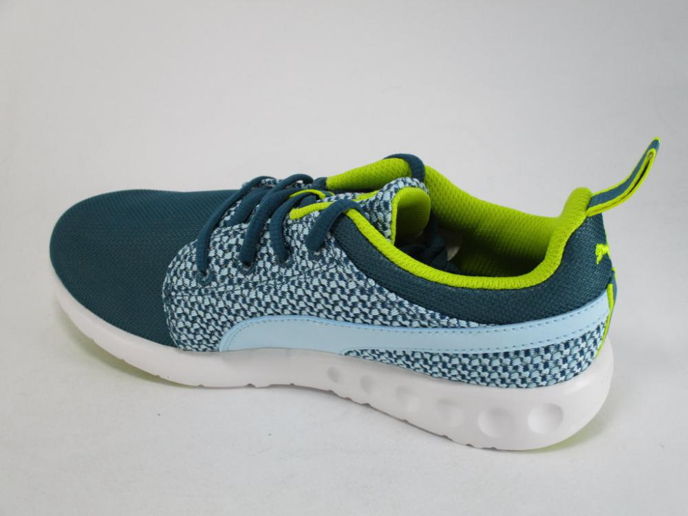 Puma scarpa da corsa da donna Carson Runner Knit 188151 01 verde 2