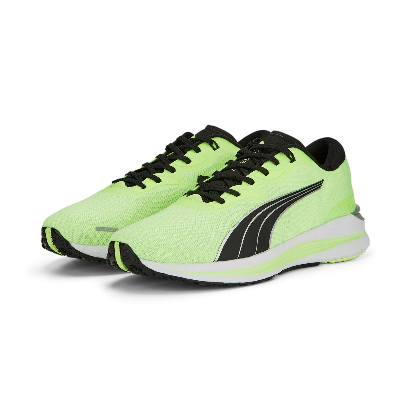 Puma scarpa da corsa da uomo Electrify Nitro 2 376814-12 giallo fluo nero argento