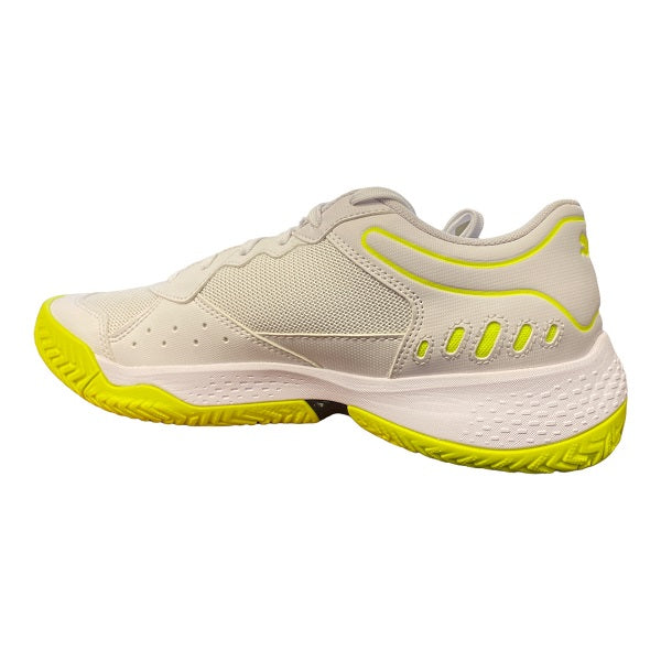 Puma scarpa da padel da uomo Solarsmash RCT 106949 02 bianco-giallo retro