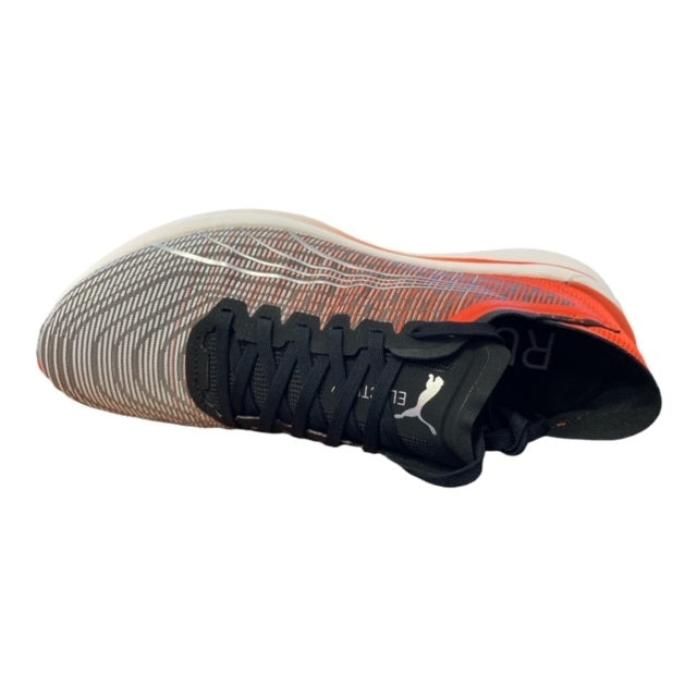 Puma scarpa da running uomo Electrify Nitro 195173 12 black-cherry tomato-white