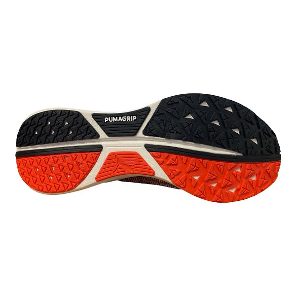 Puma scarpa da running uomo Electrify Nitro 195173 12 black-cherry tomato-white