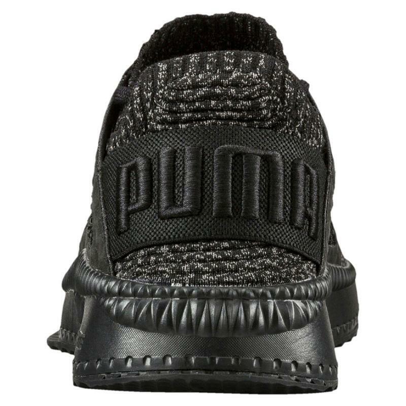 Puma scarpa da sneakers da uomo  Tsugi Netfit evoknit 365108 01 nero tomaia traspirante vista tallone