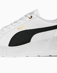 Puma scarpa sneakers da donna Karmen Wedge 390985-02 bianco-nero