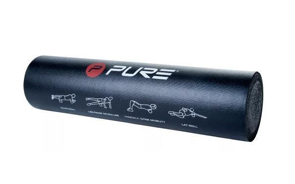 Pure 2Improve Trainer Roller rullo massaggiante P2I201370 black dim 45x15cm