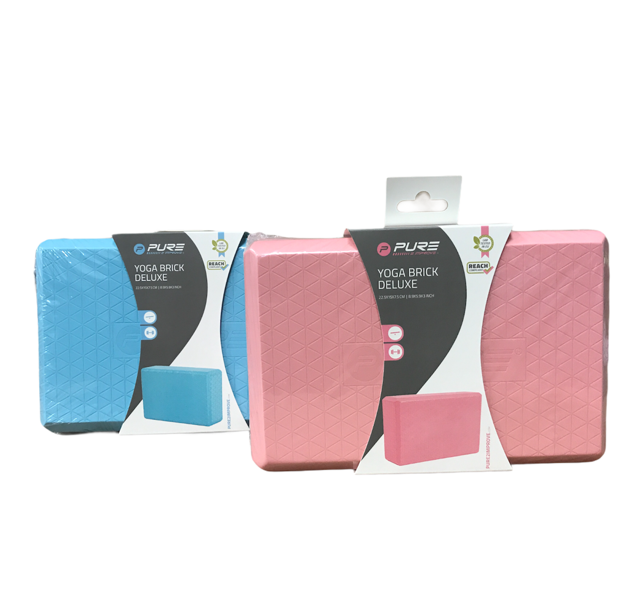 Pure 2Improve Yoga Brick Deluxe P2I201560 pink (1 mattoncino)