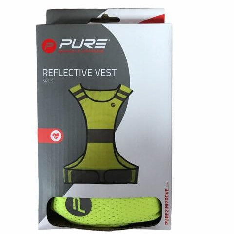 Pure 2Improve Gilet Running Riflettente P2I320150 Yellow Taglia M confezione