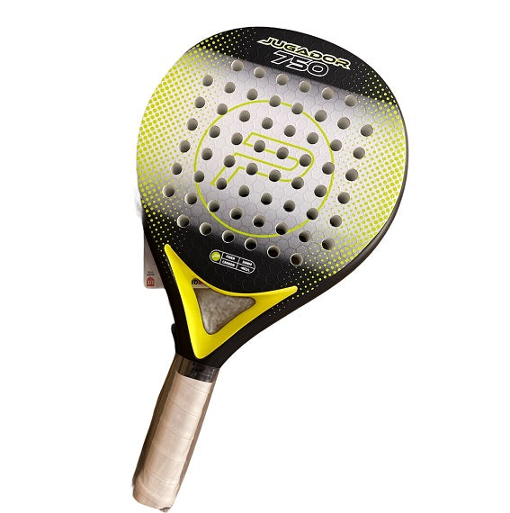 Racchetta da padel Pure 2Improve Juguador 750 P2I340020 giallo-nero con telaio in fibra di carbonio e nucleo EVA High Density per massimo controllo e potenza