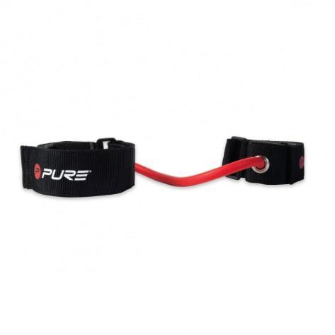 Lateral Trainer Pure 2Improve P2I200570 elastico nero-rosso 41cm con cavigliera per allenamento velocità laterale e agilità