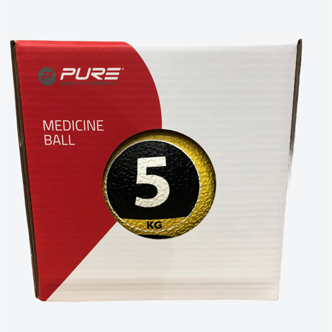 Pure 2Improve Medicine Ball Kg5 P2I110030 yellow black particolare bo