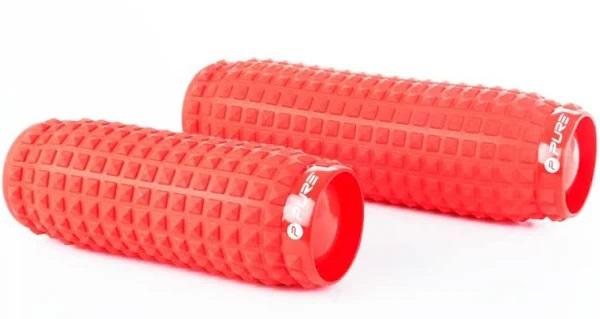 Pure 2Improve Rullo Massaggio Gonfiabile P2I201040 35,5x12cm Rosso coppia