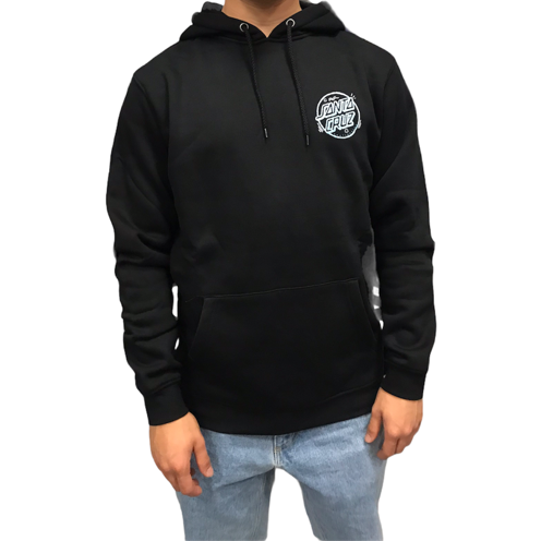 Santa Cruz felpa con cappuccio da uomo Ermsy Twisted Hand nero