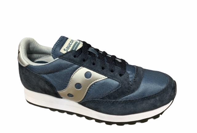 Saucony Originals scarpa sneakers da uomo Jazz 81 S70539-1 blu-argento 1
