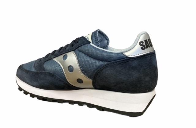 Saucony Originals scarpa sneakers da uomo Jazz 81 S70539-1 blu-argento 2