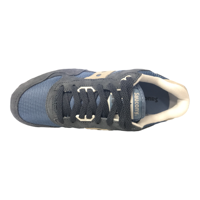 Saucony Originals scarpa sneakers da uomo Shadow 5000 S70665-2 blu argento tomaia traspirante