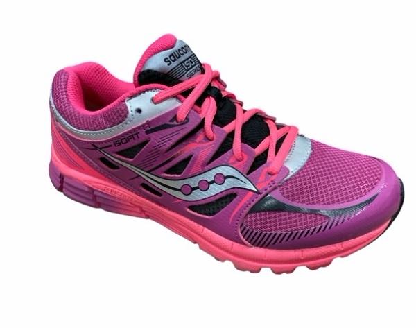 Saucony Zealot - Scarpe Running Ragazza SY54610 Magenta/Black tomaia traspirante