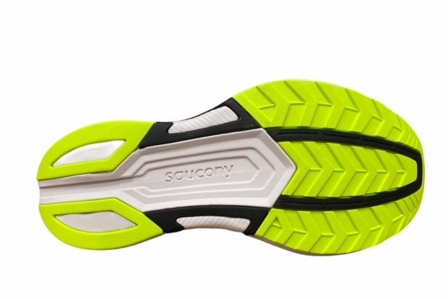 Saucony scarpa da corsa da uomo Axon S20657-56 citron suola