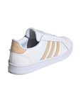 Adidas scarpa sneakers da donna Grand Court CV7148 bianco-fard