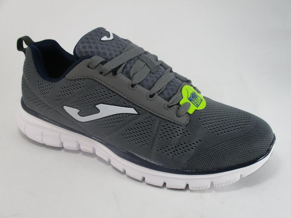  Joma Tempo 617 C.TEMPW-617 grigio, scarpe da ginnastica da uomo con tomaia traspirante, ammortizzazione superiore e design versatile per fitness e uso quotidiano