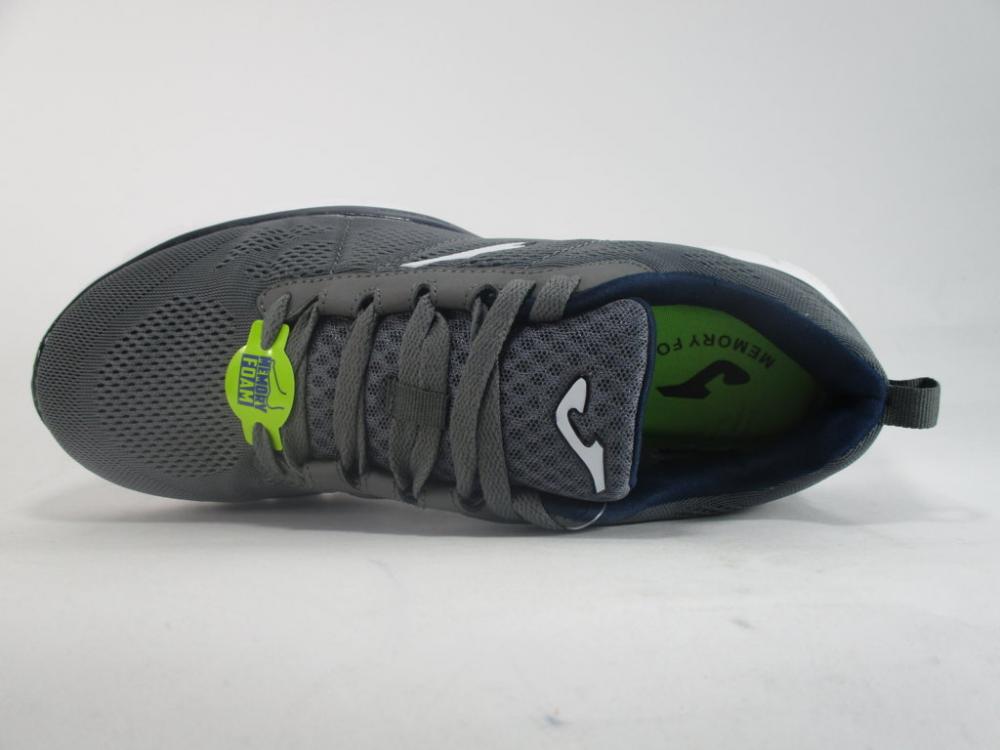  Joma Tempo 617 C.TEMPW-617 grigio, scarpe da ginnastica da uomo con tomaia traspirante, ammortizzazione superiore e design versatile per fitness e uso quotidiano