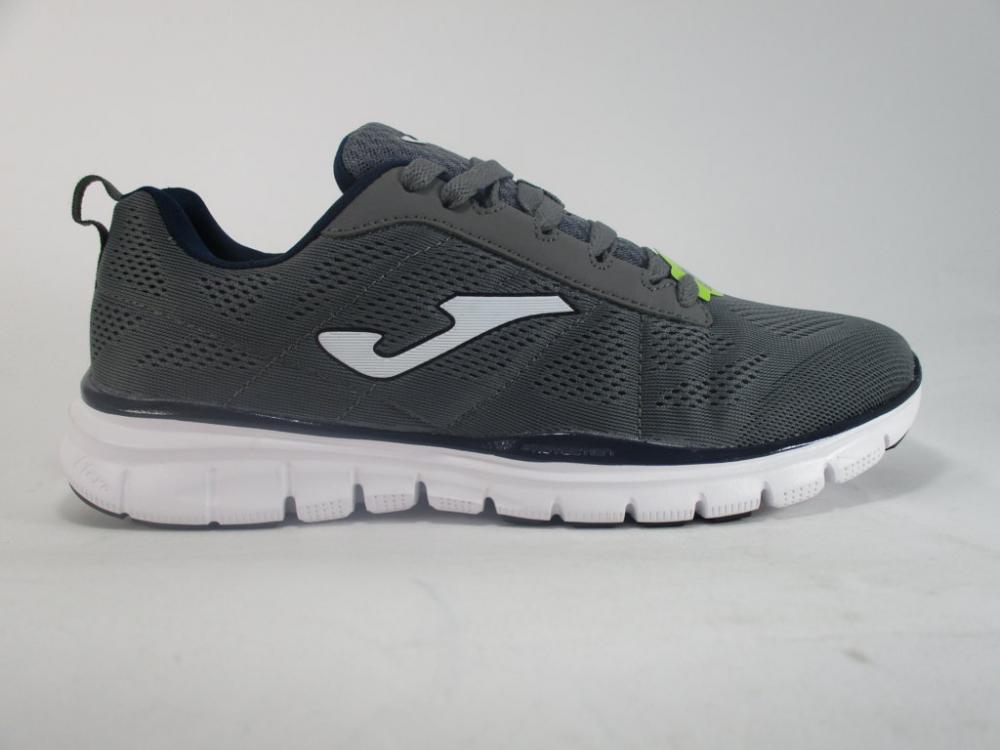  Joma Tempo 617 C.TEMPW-617 grigio, scarpe da ginnastica da uomo con tomaia traspirante, ammortizzazione superiore e design versatile per fitness e uso quotidiano