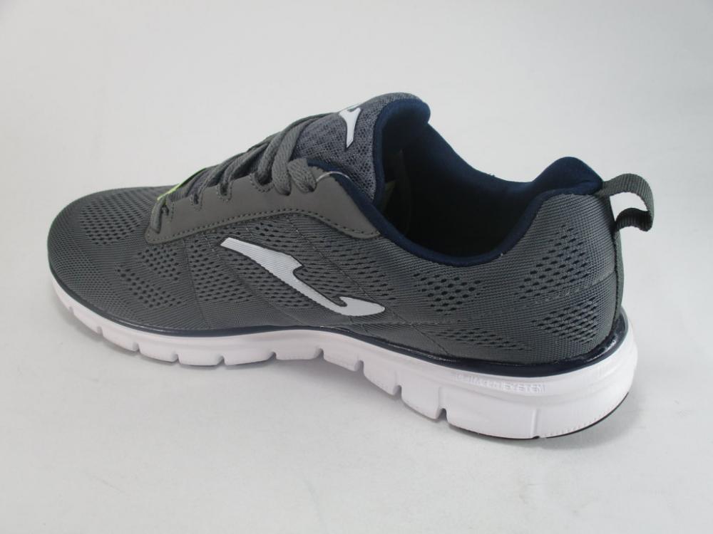  Joma Tempo 617 C.TEMPW-617 grigio, scarpe da ginnastica da uomo con tomaia traspirante, ammortizzazione superiore e design versatile per fitness e uso quotidiano
