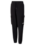 Puma pantalone sportivo con tasconi da ragazzo Power Cargo Sweatpants cl B 589339 01 nero